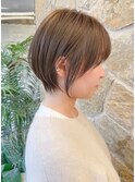 20代30代40代50代メルティカラーマッシュショートくびれヘア