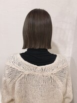 ローグ ヘアー 金町店(Rogue HAIR)&nbsp;ローグ金町美容室《沙月》　パツっと切りっぱなしボブ