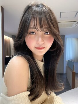 ロンド マーレ 天神大名店(Lond mare) 韓国風くびれヘア/ミディアムヘア/アースカラー/似合わせカット