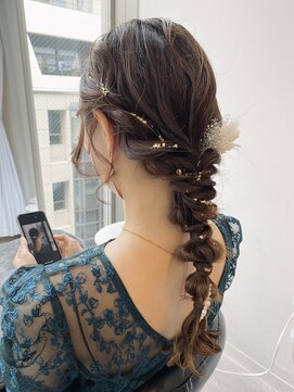 ネリー 銀座(NERIE) 金箔ご用意あり◎お呼ばれヘアセット【銀座ヘアセット】