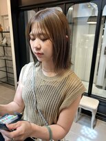 シータ(sheta)&nbsp;【sheta/小林】外ハネボブ　グレージュカラー