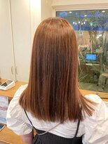 ヘアーメイクポリッシュ 久世店&nbsp;艶髪ストレート/ライトブラウン/ポリッシュ久世店 糸井