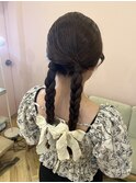 きれいめなタイトツイン