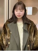 ブリーチ無しのミルクティーベージュカラー◎!!!