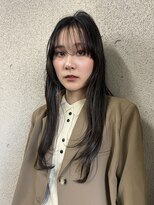 ヌークバイラヴェスト 四日市(neuk by lovest) 韓国スタイル　顔まわり後れ毛cut