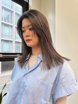 ニール シトロン 名古屋 伏見 丸の内(NEELU citron)&nbsp;【Neelu_misa】グレージュカラー