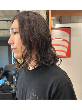 ロールアップスリーブス(ROLL UP SLEEVES) men's bob perm