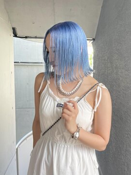 アルカナ 明治神宮前原宿(ARCANA) ペールブルー/水色/ハイトーン/ブリーチ