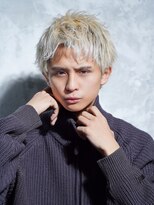 アルファ 新宿(alpha)&nbsp;サーフカール/ 刈り上げセンターパート/ブルーブラック[新宿駅]