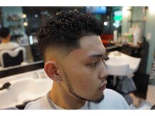 バーバーショップライズ 2nd(barber shop RAIzE)の雰囲気（スキンフェード）