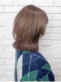 #ピンクシルバー#外ハネボブ#ダブルカラー#ハイトーン