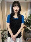 kotaro 顔まわりのレイヤーとブルーブラック
