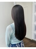 艶髪ヘア/レイヤーカット/髪質改善ストレート/黒髪