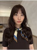 【藤沢】ブラウンベージュ/オレンジベージュ/顔周りカット