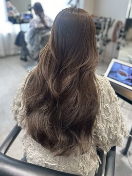 ソヨン 栄2号店(SOYON) 《ヘアセット》韓国風レイヤー/束感/イルミナカラー