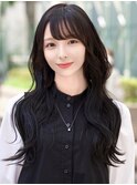 【F】ニュアンスかわいいゆるふわヘア透明感カラー