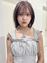 ヒュー 広島(HEW)&nbsp;20代30代ハイトーンダブルカラーグレージュヘア