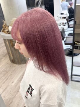 ルーブ トウキョウ(Loob. TOKYO) ハイトーンカラーミルクティーベージュピンクベージュ韓国30代