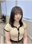 レイヤーカット/韓国レイヤー/髪質改善/縮毛矯正/韓国/渋谷/20代