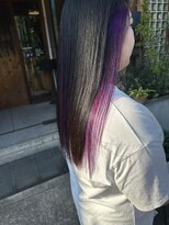 へアサロンアンドカフェガーデン(hair salon&cafe GARDEN)&nbsp;インナーカラー/ケアブリーチ/ピンクパープル
