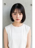 #磐田　美髪矯正×ボブ