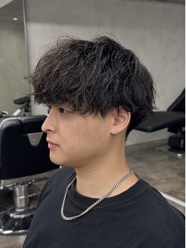 ニコ トウキョウ ロジック(nico TOKYO Logic) メンズ刈り上げマッシュツイストスパイラルパーマ