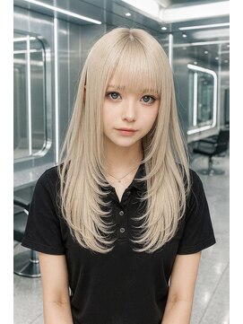 アフューズバイストゥー(Vfuse by StueW) ハイトーン×レイヤー/髪質改善/カット/ブリーチ/ケアブリーチ