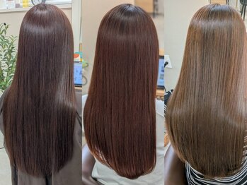 クリーム 町田(Cream)の写真/憧れの“自然な美髪ストレート”へ。艶と柔らかさを叶える縮毛矯正。