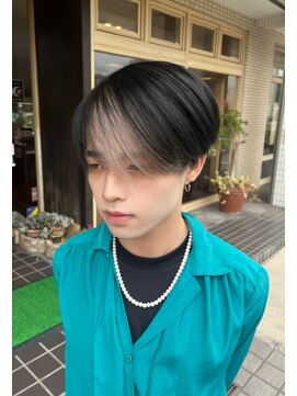 フェイスフレーミング × ホワイトベージュ