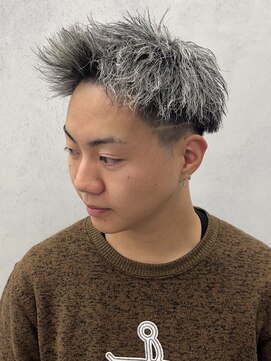 MEN’S HAIR/ツイストスパイラル/フェザーパーマ/西院眉毛CUT