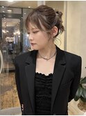 褒められヘアセット