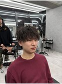 無造作ワンカールラフマッシュ