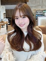 グランド(GRAND)&nbsp;セミロング30代40代ストレートレイヤー前髪なし前髪あり表参道