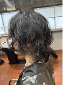 メンズミディアムスパイラルパーマ【阿波座/新町/西長堀/本町】
