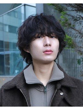 ディッセンバー 神宮前(December) メンズウルフ/スパイラルパーマ/ニュアンスパーマ