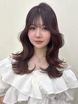 ロンドイディールバンダイ 新潟万代(Lond ideal) モカブラウン×ウェーブ巻き