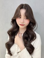 シー 茜部店(See.)&nbsp;韓国へアレイヤーカット顔周りカットブリーチダブルなしカラー