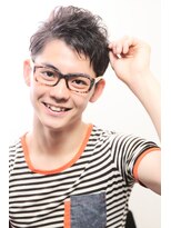 フェリシータ 総持寺店(felicita)&nbsp;好感度UPの王道ショート★さわやか男前ツーブロックヘアスタイル