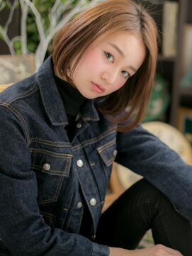 カバーヘアアンドスパ ブリス 浦和(COVER HAIR&SPA bliss) *+COVER HAIR+*…ナチュラル美人な前下がり《ハンサムミディ》d