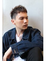 ソウス(SOURCE) ツーブロックくせ毛風パーマショート【SOURCE佐藤和弥】