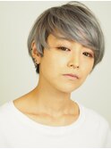 ♪百瀬俊幸♪ショートヘア小顔cutナチュラルハイトーンショート