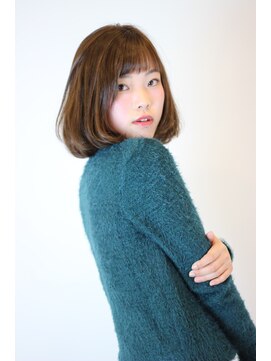 ハーツスタンダード(Hearts Standard) 【ナチュラル艶ボブ×オリーブカラーハイライト】の秘密♪