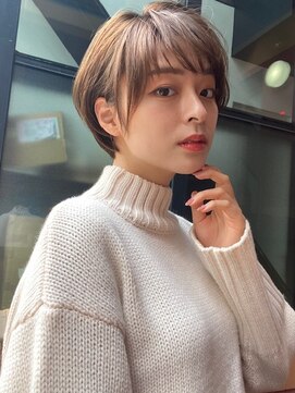 アリエッタ ギンザツー(ARIETTA GINZA2) 簡単ショート くすみブルー/透明感カラー/ニュアンスカラー