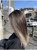 西海岸風バレイヤージュヘア 【ROPE横須賀中央】