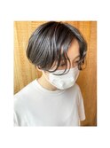 (((蜃気楼)))new open 前髪長めのハンサムショート