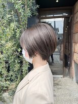 ヘアアトリエオット(hair atelier 8 otto) グレージュショート