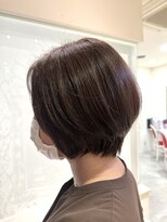 ラシェンテ リセ 西宮北口(La Sente Lycee) 10代20代30代40代オススメスタイル小顔マニッシュボブ