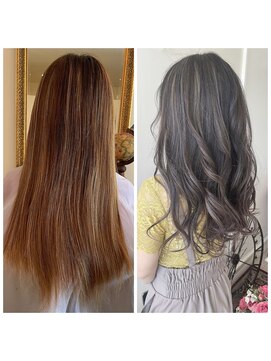 エフィル(efil.) ロングハイライトスタイル