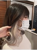 インナーカラー グレー