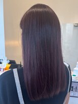 アブニールドール 大山台店&nbsp;【ブリーチあり/なし】艶感ピンクパール